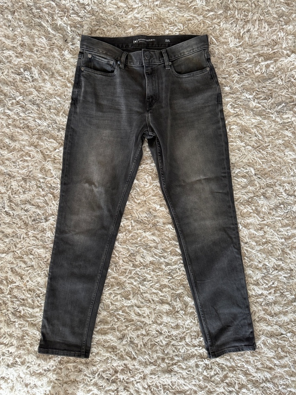 Banana Republic Men's Gray Slim Fit Jeans